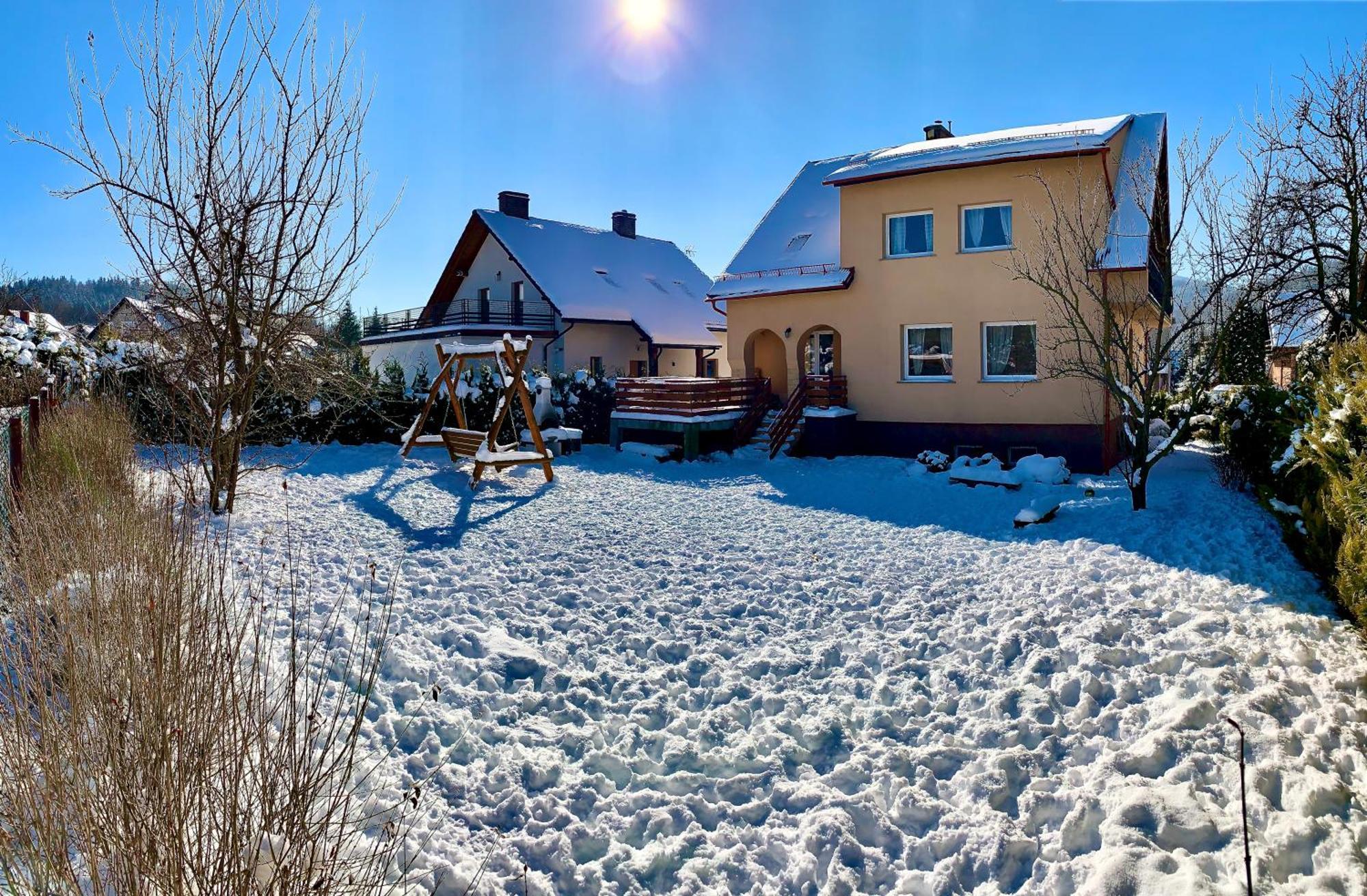 Domek Monte Black Z Jacuzzi I Sauna Finska Stronie Śląskie Екстериор снимка